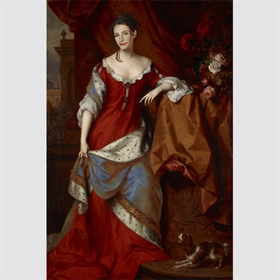 Custom Royal Portrait Queen Anne Princess of Denmark from Photo,by myDaVinci - myDaVinci